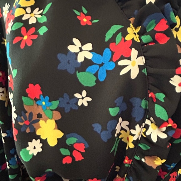 Kate spade bright floral tie waist dress - Picture 4 of 5